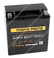 Аккумулятор PRIME MOTO AGM PTX16-BS 14 Ач п.п. РАСПРОДАЖА