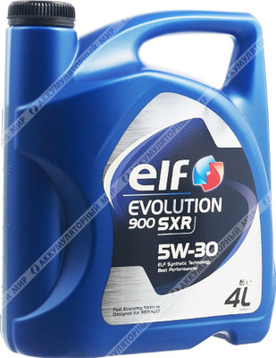 Масло моторное 5w30 ELF Evolution 900 SXR синтетическое 4л