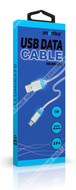 Кабель Smartbuy USB - microUSB, 2А, 1м, с индикацией, белый (iK-12ssbox white)