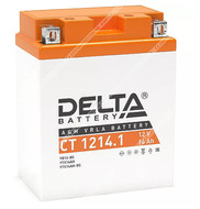 Аккумулятор DELTA СТ 1214.1 AGM 14 Ач п.п. (YB14-BS)
