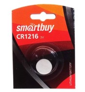 Батарейка Smartbuy CR1216 3V BL*1