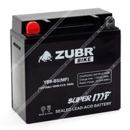Аккумулятор ZUBR BIKE 10 Ач п.п. (YB9-BS)