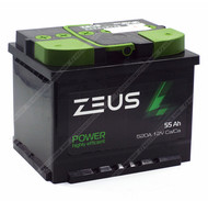 Аккумулятор ZEUS POWER 55 Ач о.п.